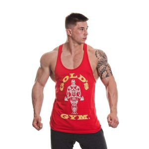 Classic Gold's Gym Stringer Tank Top (Rosso) - NEW